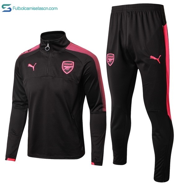 Chandal Arsenal 2017/18 Negro Rojo